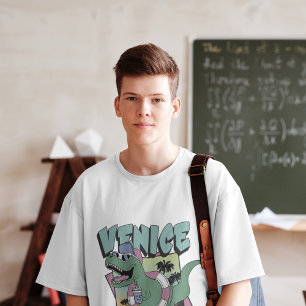 Camiseta Vintage Dino Friend Bossica dos Anos 80