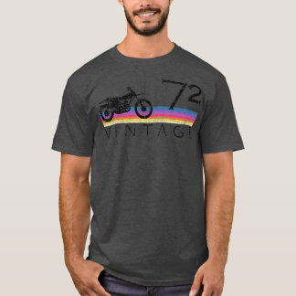 Camiseta Vintage Dirt Bike 72 Motocross 50 Anos