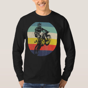 Camiseta Vintage Dirt Bike Motocross Enduro fora Road Rider
