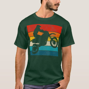 Camiseta Vintage Dirt Bike Motocross MX Enduro Retro Gift