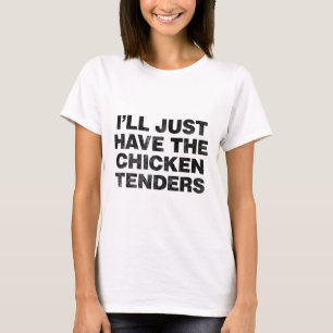 Camiseta Vintage Distressed Eu Vou Apenas Ter O Frango Tend
