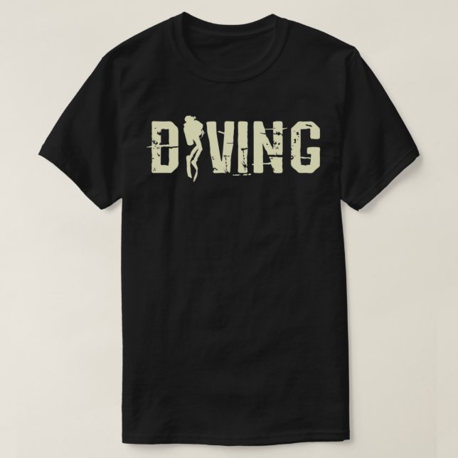 Camiseta Vintage Diver seven tenths of the world diving (Frente do Design)