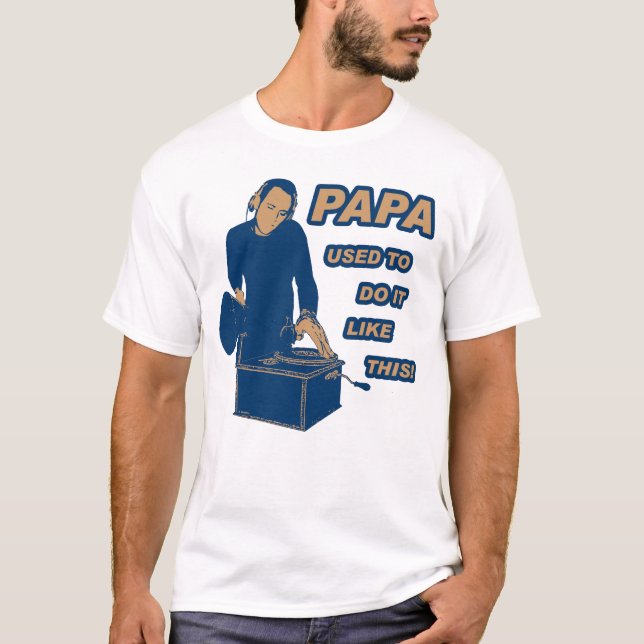 Camiseta Vintage DJ (Frente)