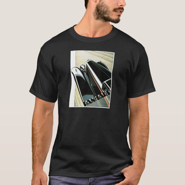 Camiseta Vintage do automóvel de Panhard (Frente)