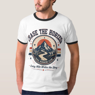 Camiseta Vintage do Chase The Horizon Trail Runnin