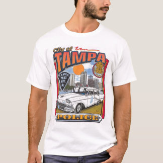 Camiseta Vintage do departamento da polícia de Tampa