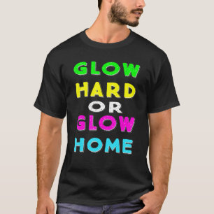Camiseta Vintage do duro brilhante ou do festival doméstico