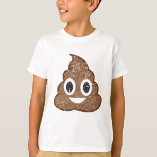 Camiseta Vintage do emoji do tombadilho