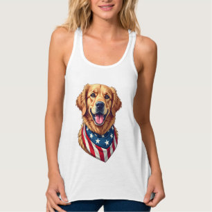 Camiseta Vintage do Golden Retriever Estrelado 4
