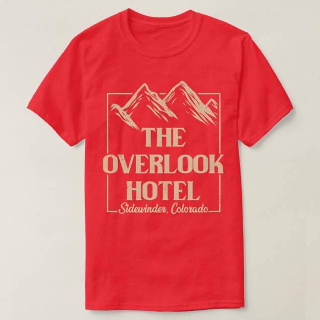 Camiseta Vintage do Hotel Overlook (Frente do Design)