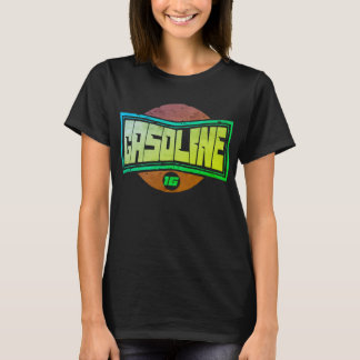 Camiseta Vintage do motor do óleo de gasolina personalizáve