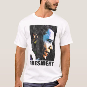 Camiseta Vintage do presidente Barack Obama - personalizado