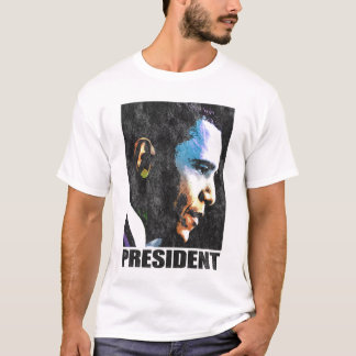 Camiseta Vintage do presidente Barack Obama - personalizado