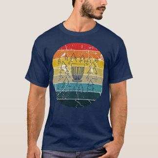 Camiseta Vintage do Retro de Golf de Disco