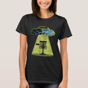 Camiseta Vintage do tema da alienígena OVNI engraçada em di