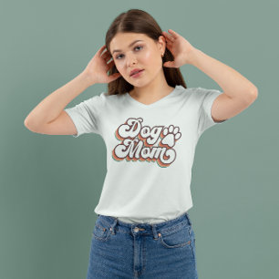 Camiseta Vintage Dog Mãe T-shirt