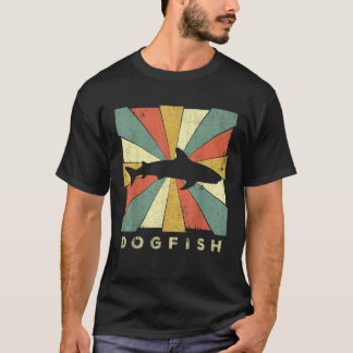 Camiseta Vintage Dogfish Lover Estilo Retro Animal