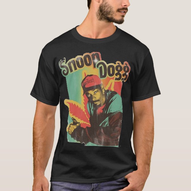 Camiseta Vintage dogg snoop 90s (Frente)