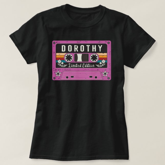 Camiseta Vintage Dorothy Name (Frente do Design)