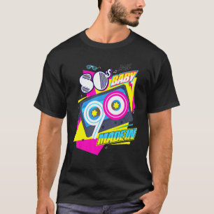 Camiseta Vintage dos anos 80 Bebê dos anos 90 me fez retrô