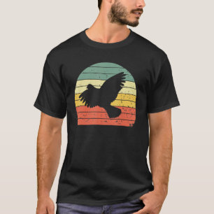 Camiseta Vintage Dove Retro Dove Pássaro Silhoul Pegasus Bi