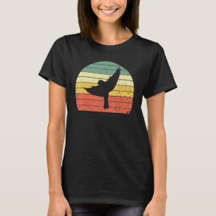 Camiseta Vintage Dove Retro Unicorn Silhouette Animal 60s