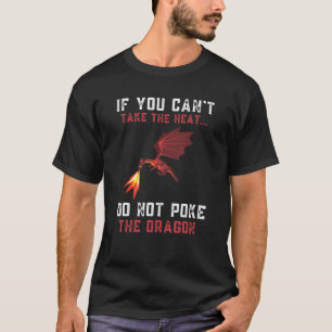 Camiseta Vintage Dragon Cita Dragão Mítico Homens Mulheres