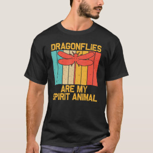 Camiseta Vintage Dragon Fly Art For Men Women Dragonfly Ins