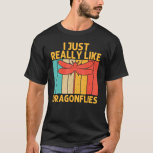 Camiseta Vintage Dragon Fly For Men Women Dragonfly Inseto