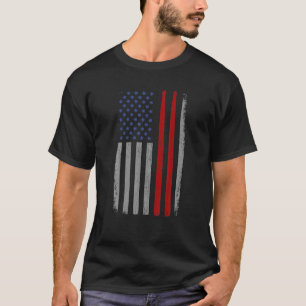 Camiseta Vintage Drum Fixa Bandeira Americana Drummer Gi