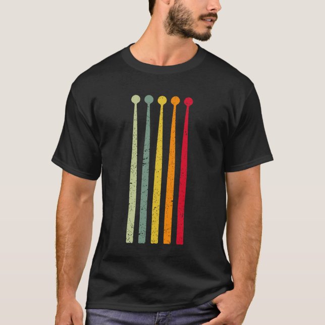 Camiseta Vintage Drum Stick (Frente)