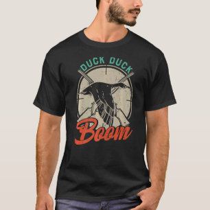 Camiseta Vintage Duck Boom Pun Pun Caçador
