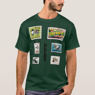 Camiseta Vintage Duck Stamp Postage Hunting Sticker Pack Pa