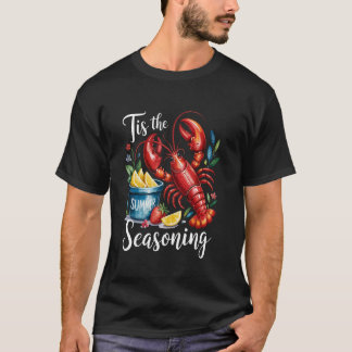 Camiseta Vintage É a Temporada Vibrações de Verão Lagostim