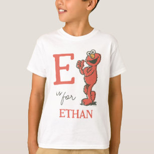 Camiseta Vintage - E é para Elmo   Adicione seu nome