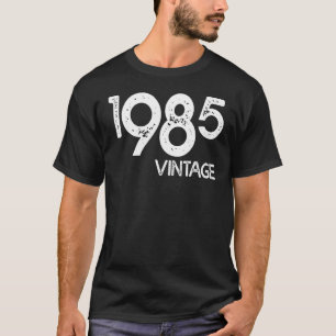 Camiseta Vintage E Nascer Em 1985