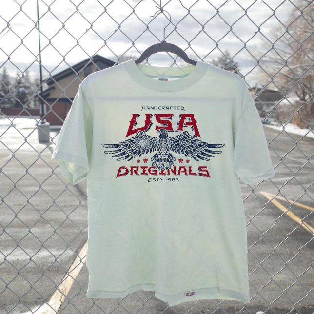Camiseta Vintage Eagle USA  (Criador carregado)