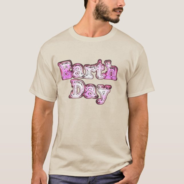 Camiseta Vintage Earth Day T Shirt (Frente)