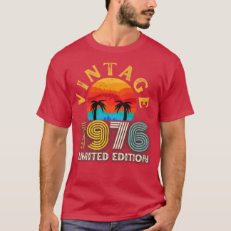Camiseta Vintage edição limitada de 1976