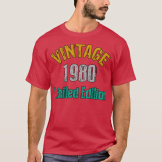 Camiseta Vintage edição limitada de 19802