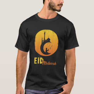 Camiseta Vintage Eid Alfitr Mubarak Kareem, Feliz Ramadã K