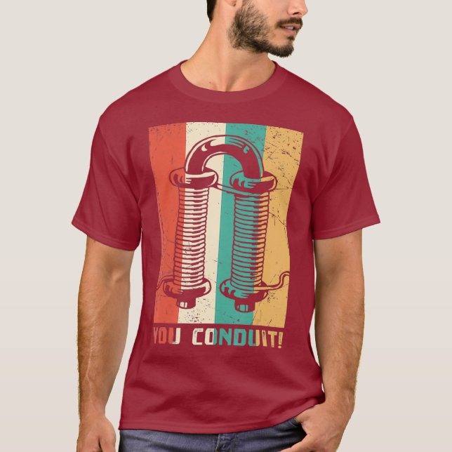 Camiseta Vintage Eleicial Condutor Pun Rainbow (Frente)