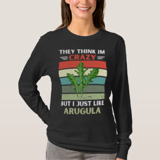 Camiseta Vintage Eles Acham Que Eu Sou Louco Mas Eu Só Gost