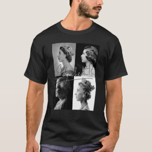 Camiseta Vintage Elizabeth Sua Alteza Real Rainha de Inglat