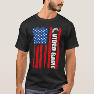 Camiseta Vintage em 4 de julho de 2010, Bandeira do Vídeo J