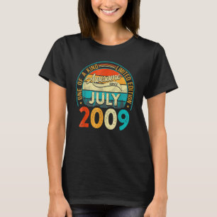 Camiseta Vintage em desgosto impressionante desde julho de