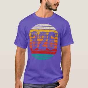 Camiseta Vintage em desgosto Sunset 326 Código de área