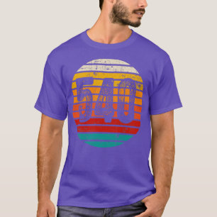 Camiseta Vintage em desgosto Sunset 540 Código de área