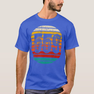 Camiseta Vintage em desgosto Sunset 559 Código de área