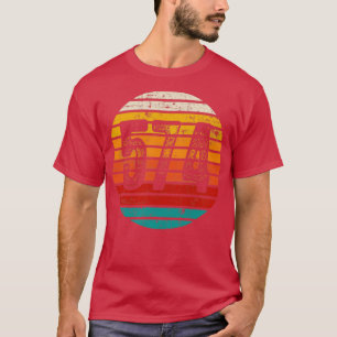Camiseta Vintage em desgosto Sunset 574 Código de área